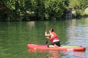 1er essai de Paddle à Grez-sur-Loing