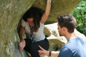 Conseils du moniteur à l'escalade