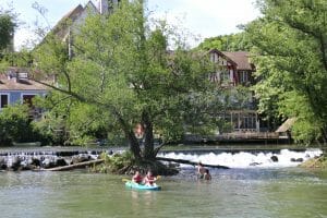 Canoës sur le Loing