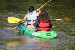 Demi-journée de canoës sur le Loing