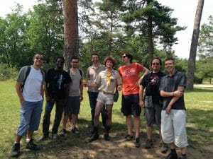 enterrement vie de garçon Rallye d'orientation pédestre Faisanderie