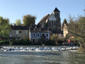la vanne rouge à Montigny sur Loing
