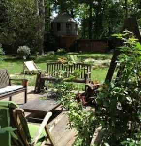 Gîte d'Arbonne jardin